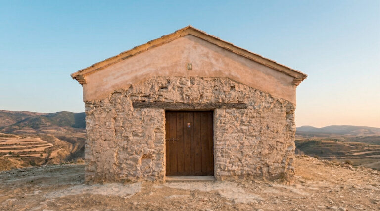 Ermita y Plaza en Villalba de Perejil